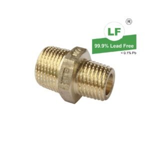LF  LF NIPPLE RED. HEXAGON LF DR BRASS R3/8 x R1/4(10mmx6mm)MI
