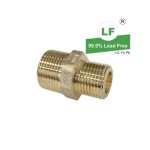 LF NIPPLE HEX G3/4BXG1/2B (20mmx15mm) BRS WASHER SEAL