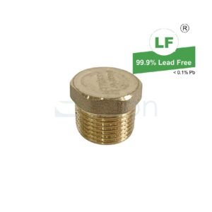 LF PLUG 10mm (3/8") BRASS