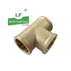 LF TEE 32mm BRASS