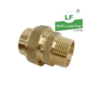 LF UNION M/F 32mm BRASS