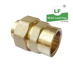 LF  LF UNION CONN STR NO.69F LF DR BRS 25CSxRp1(25mmODx25mmFI) CAPILLARY