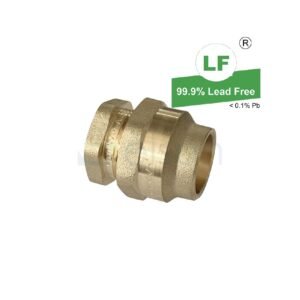 LF UNION CxC 20mm FL x 20mm FL BRS