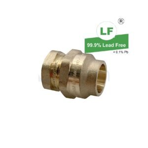 LF UNION CxC 15mm FL x 20mm FL BRS