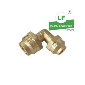 LF ELBOW CxC 15mm FL x 20mm FL BRS
