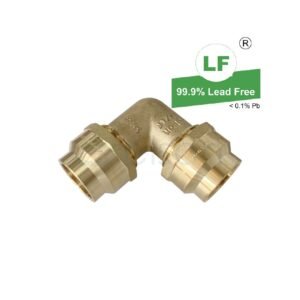 LF ELBOW CxC 25mm FL x 25mm FL BRS