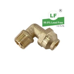 LF ELBOW CxM 15mm FL x 15mm MI BRS