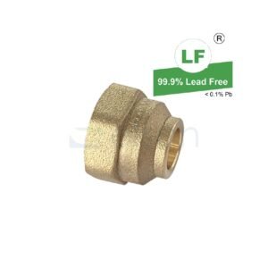 LF FLARED NUT 10mm (3/8") BRS