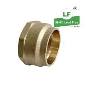 LF FLARED NUT 50mm BRS