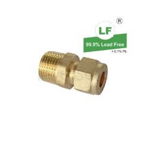 LF UNION 10Cx15MI BRS (3/8"x1/2") C/O