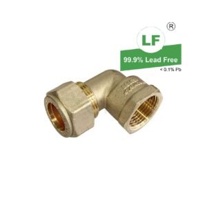 LF ELBOW CxF 20mm C x 20mm FI BRS C/O