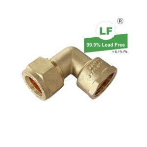 LF ELBOW CxF 25mm C x 25mm FI BRS C/O
