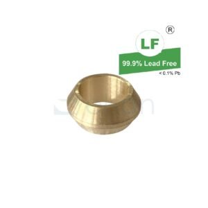 LF BRASS CONE 15mm BRASS